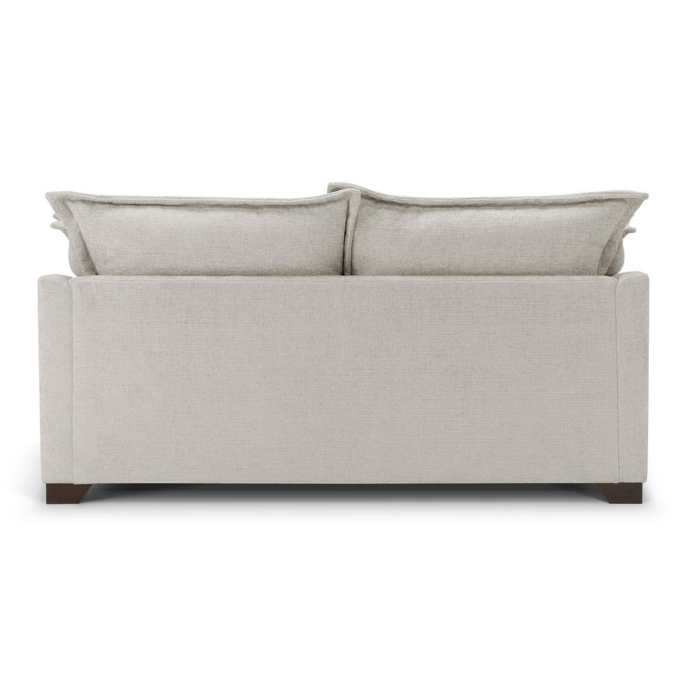 Dewsbury 3 Seater Sofa in Milo Ivory Fabric with Mink Scatter Cushions 5