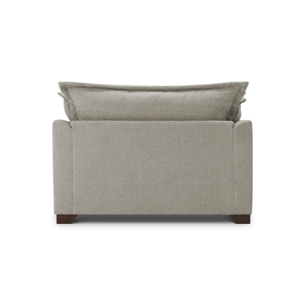 Dewsbury Loveseat in Milo Mink Fabric with Mink Scatter Cushions 5