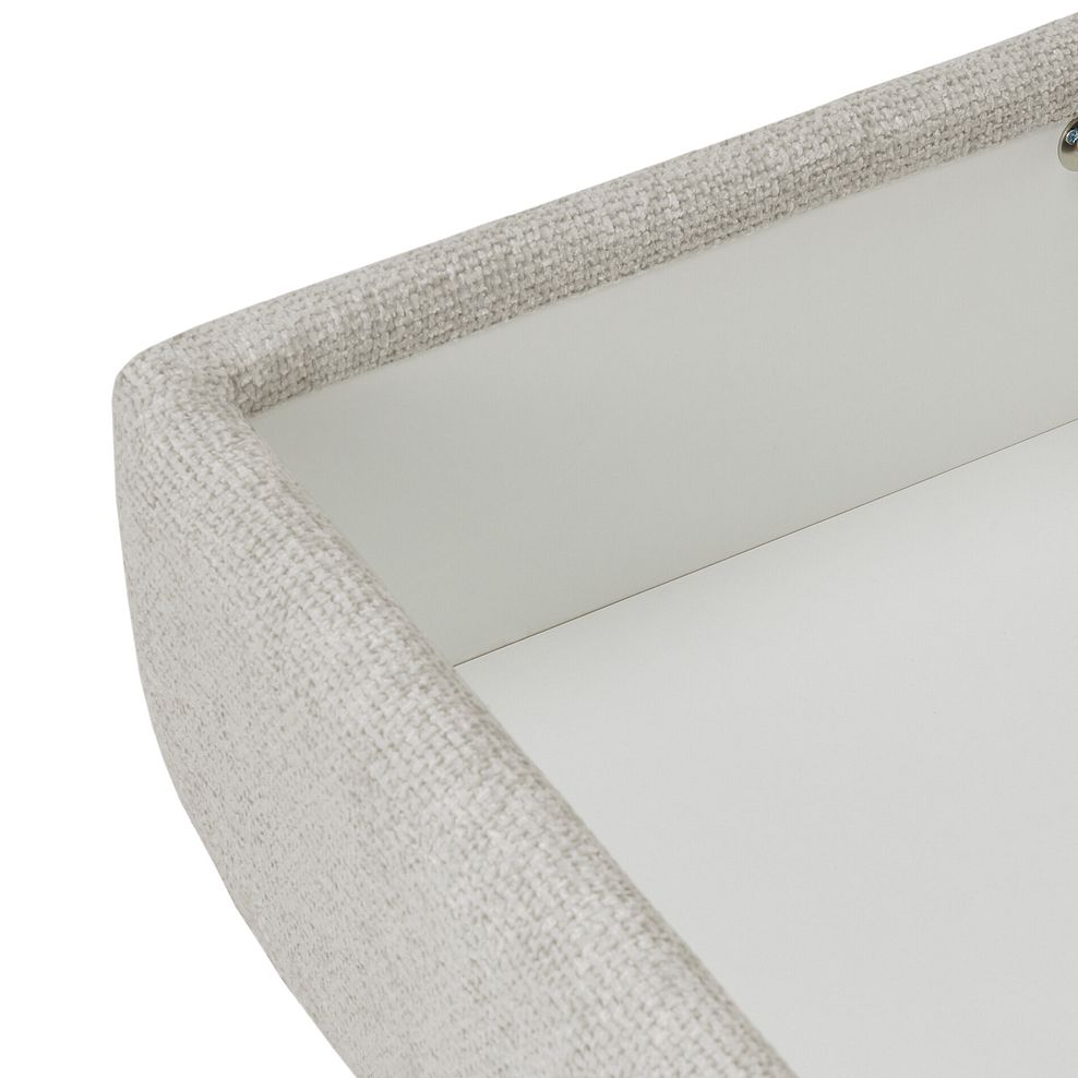 Dewsbury Storage Footstool in Milo Ivory Fabric 6