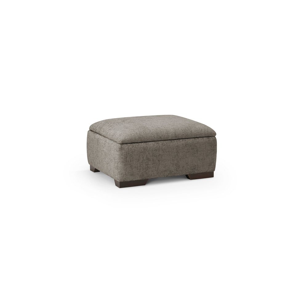 Dewsbury Storage Footstool in Milo Mocha Fabric 3