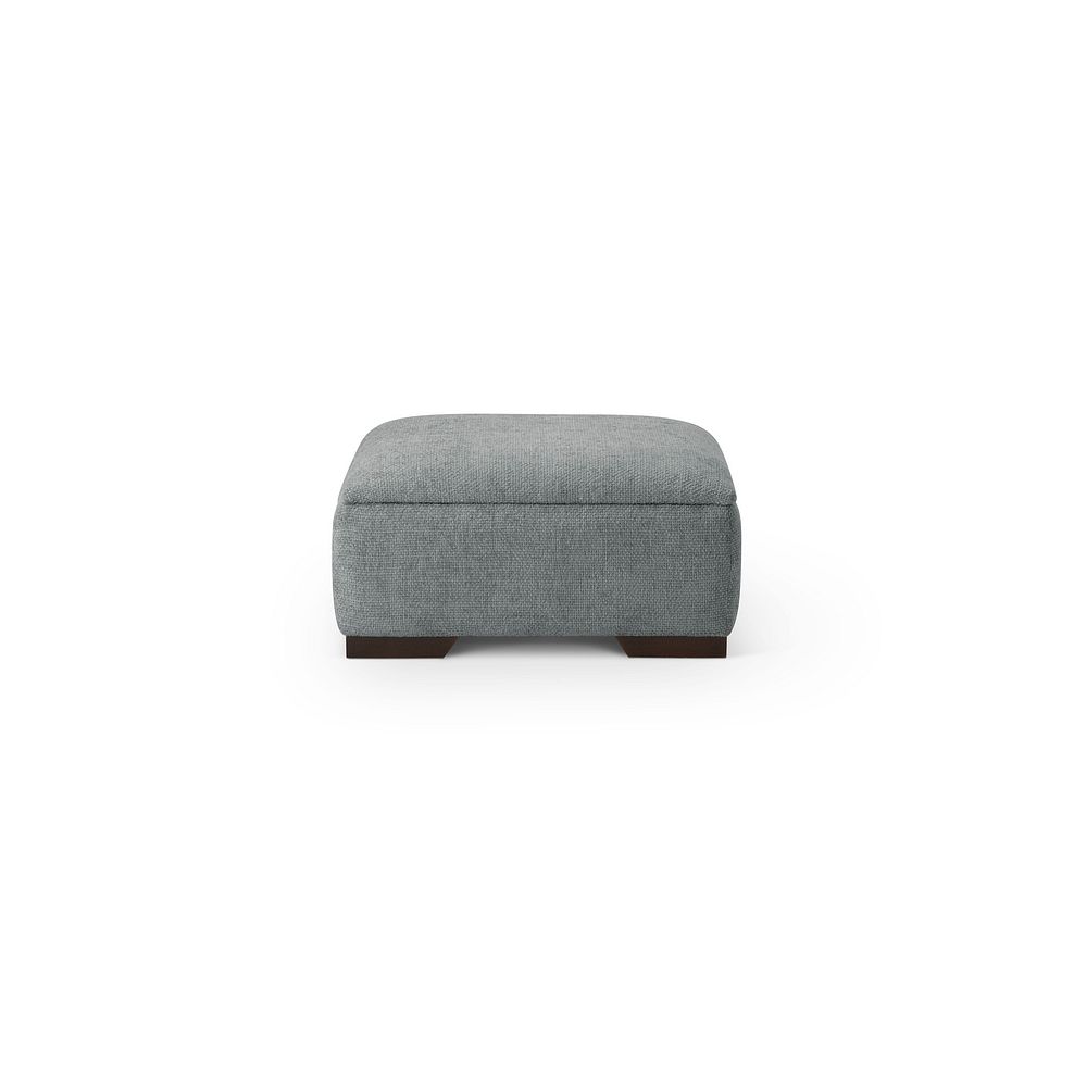 Dewsbury Storage Footstool in Milo Pewter Fabric 3