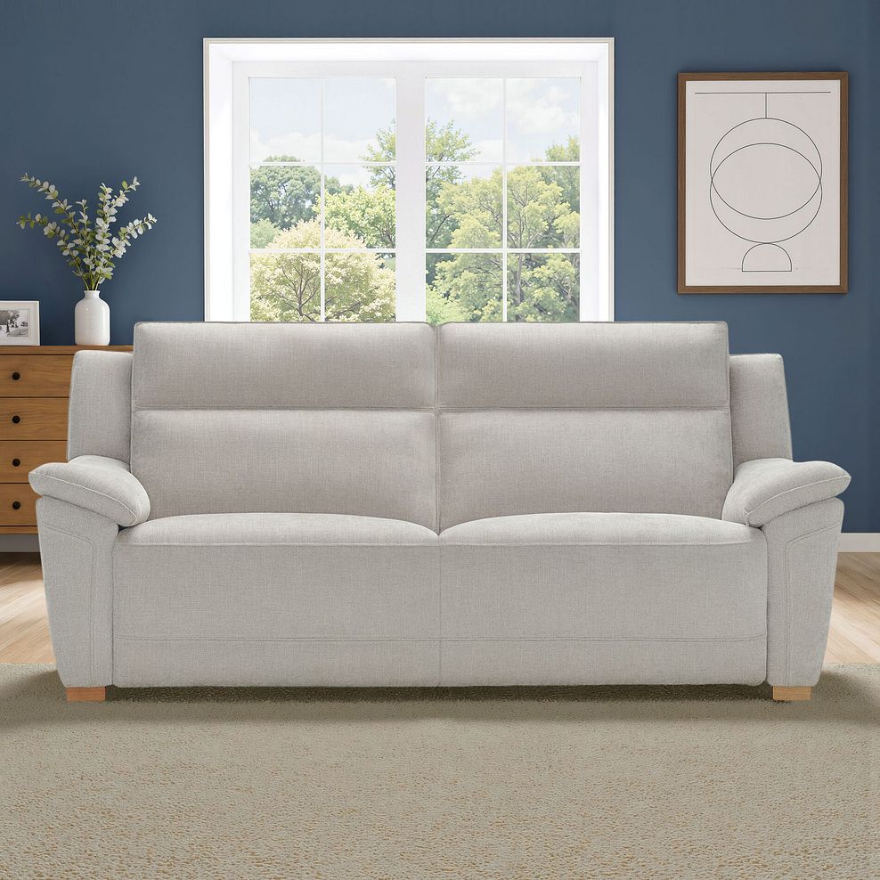 Dune 3 Seater Sofa in Amigo Dove Fabric 1