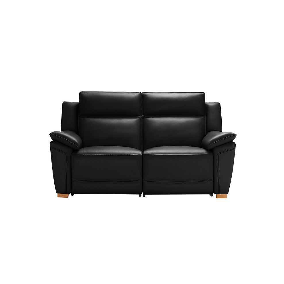 Dune 2 Seater Electric Recliner Sofa in Midnight Leather Thumbnail 2