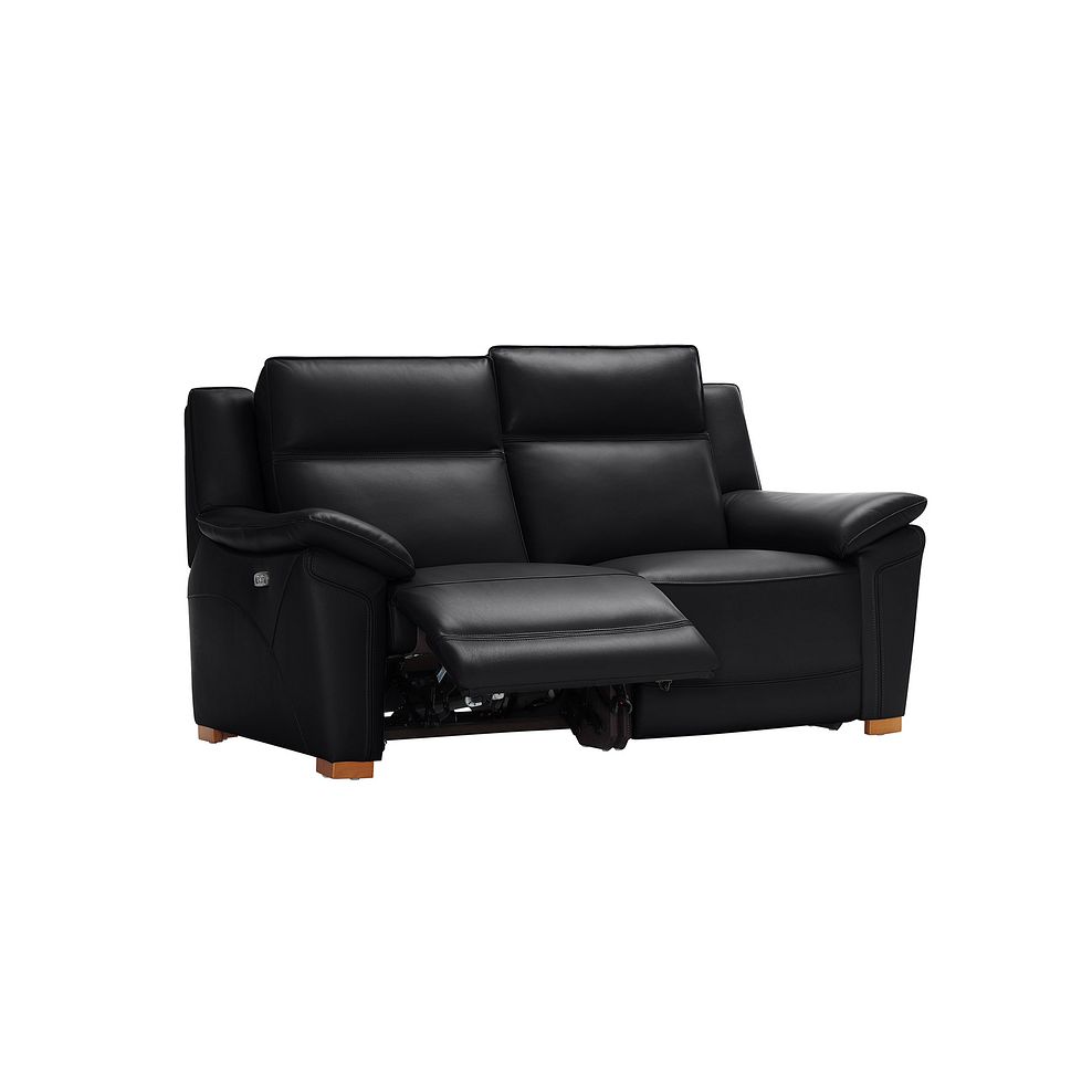 Dune 2 Seater Electric Recliner Sofa in Midnight Leather 3