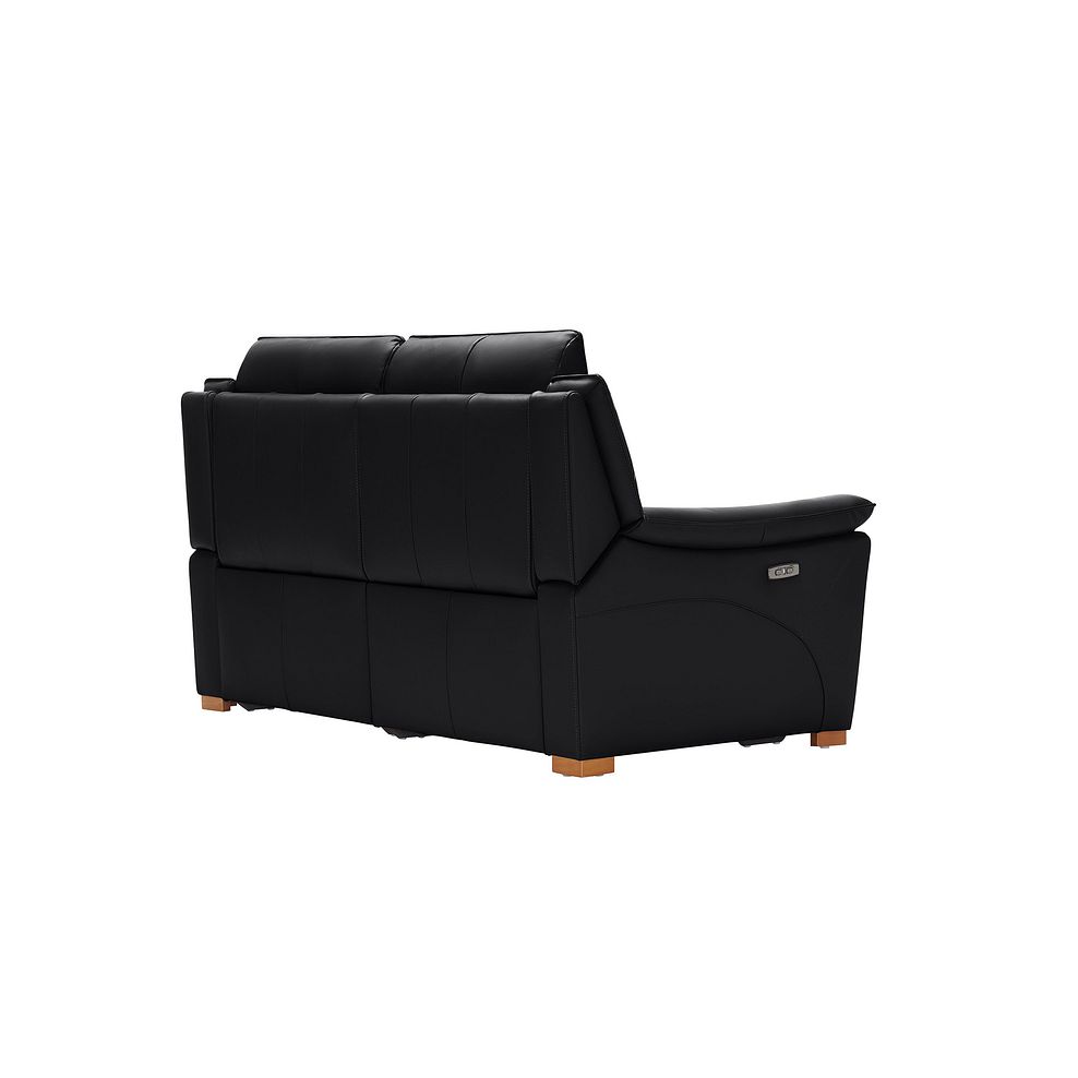 Dune 2 Seater Electric Recliner Sofa in Midnight Leather 6