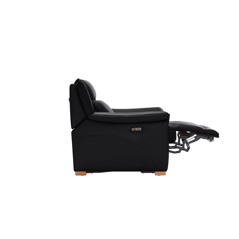Dune Electric Recliner Armchair in Midnight Leather 8