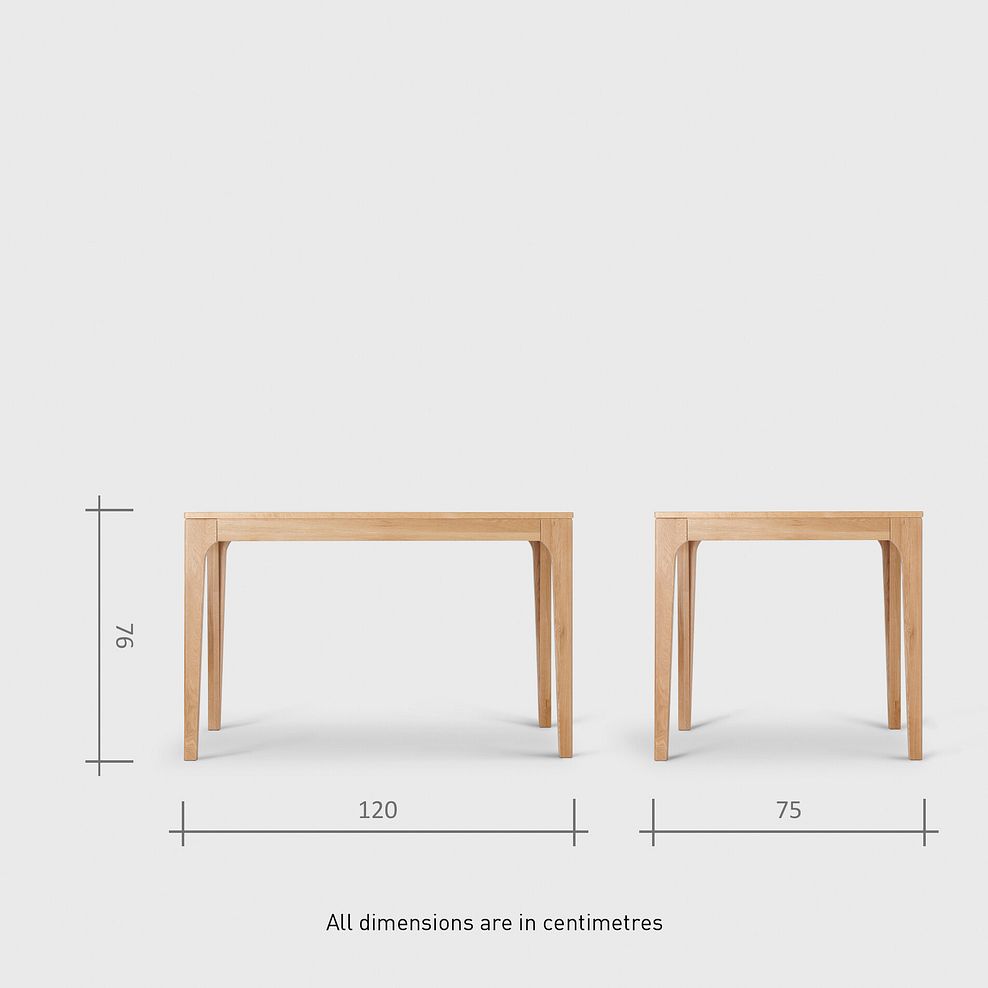 Durham Natural Oak Dining Table + 6 Arched Back Natural Oak Chairs with Plain Grey Fabric Seat 8