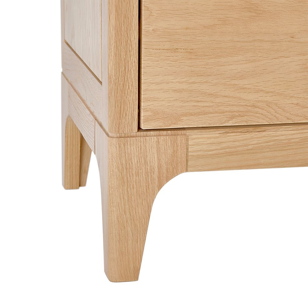 Durham Natural Oak Display Cabinet 8