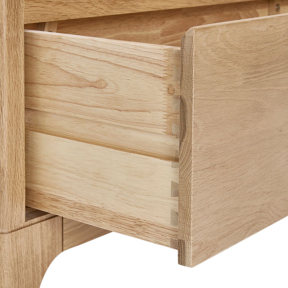 Durham Natural Oak Display Cabinet 10