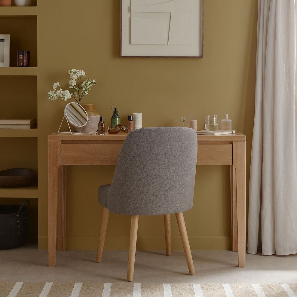 Durham Natural Oak Dressing Table 1