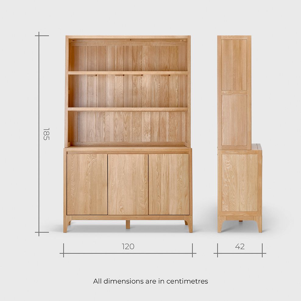 Durham Natural Oak Large Dresser 15