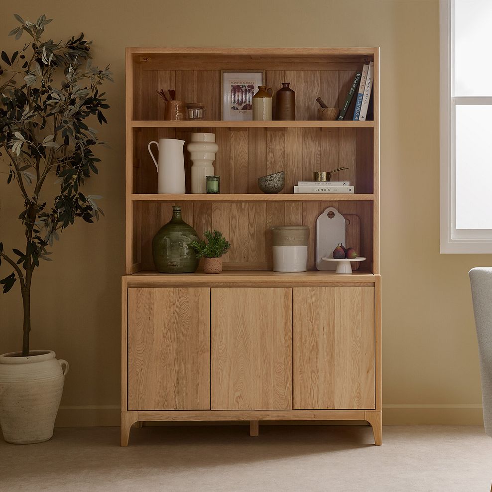 Durham Natural Oak Large Dresser 1