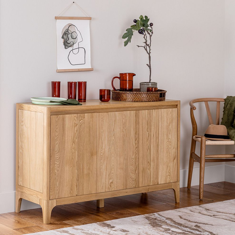 Durham Natural Oak Large Sideboard 3