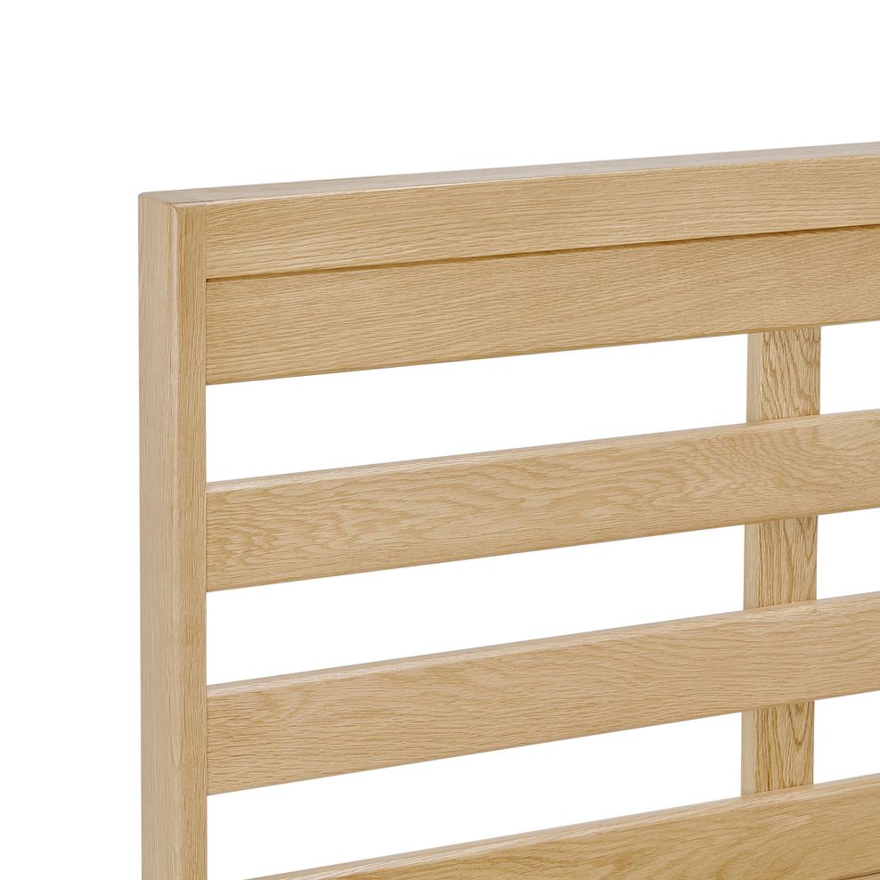Durham Natural Oak Single Bed 8
