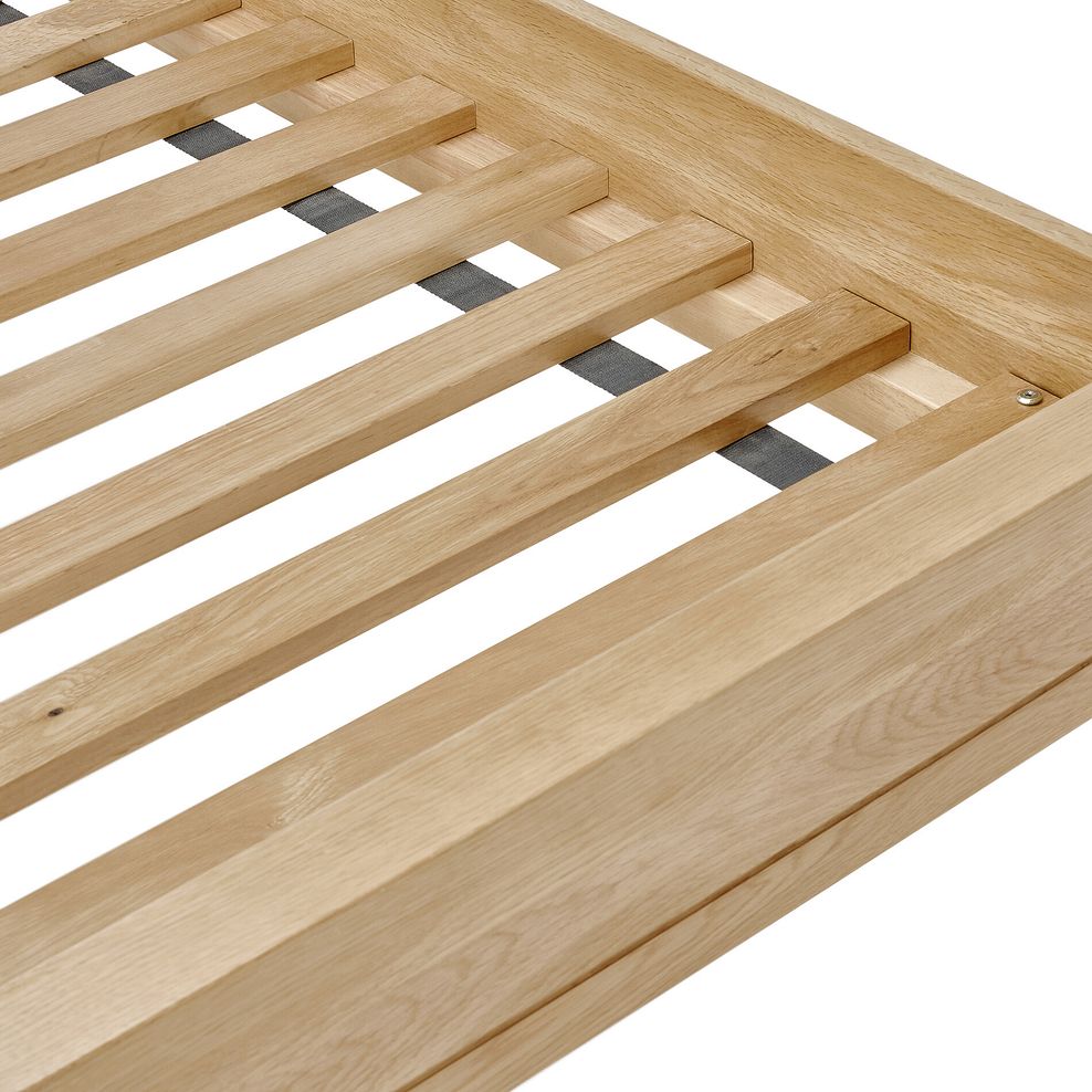 Durham Natural Oak Single Bed 9