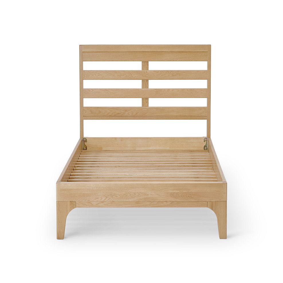 Durham Natural Oak Single Bed 4