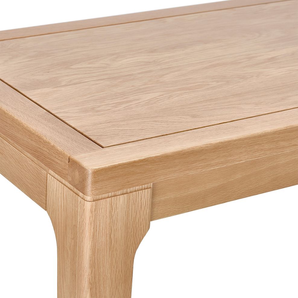 Durham Natural Oak Single Pedestal Desk 11