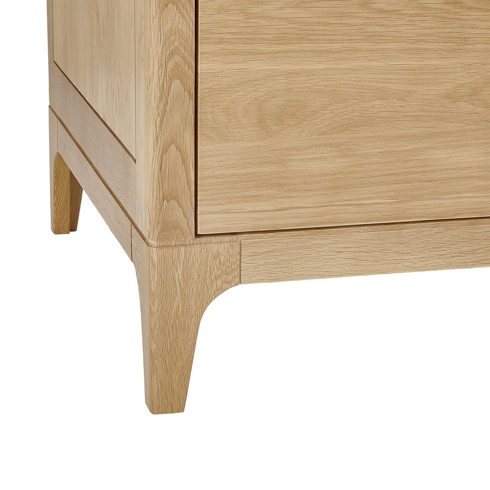Durham Natural Oak Single Wardrobe 14