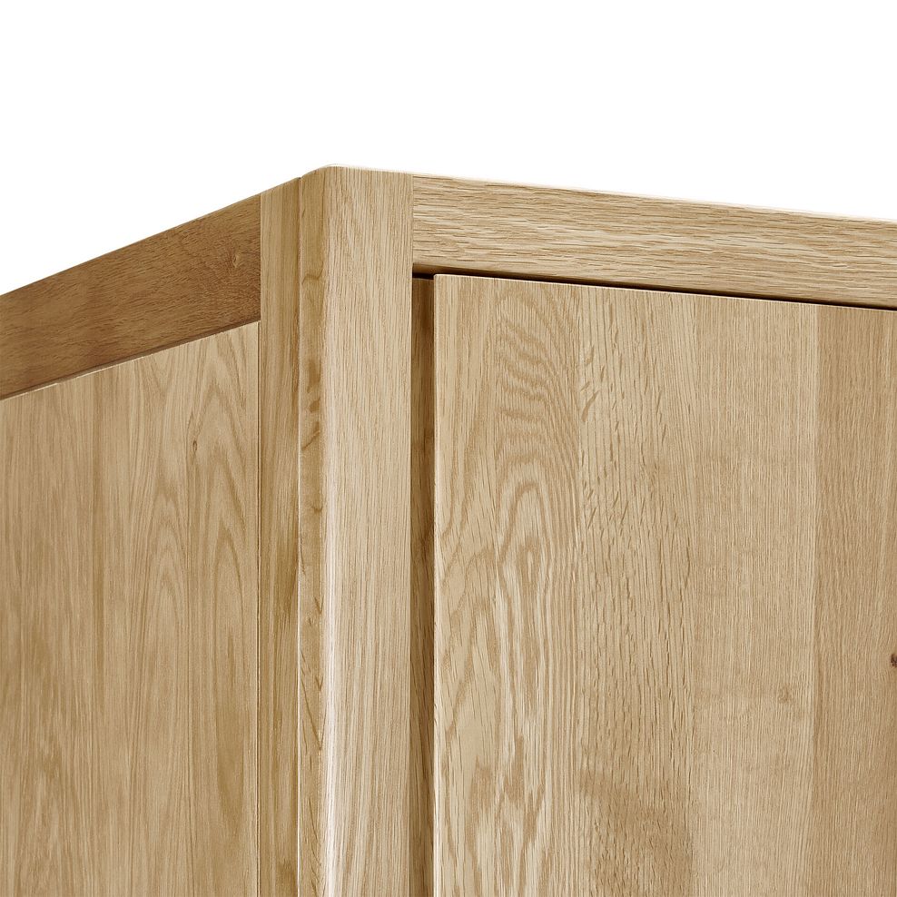 Durham Natural Oak Single Wardrobe 13