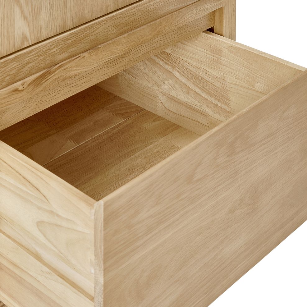 Durham Natural Oak Single Wardrobe 11