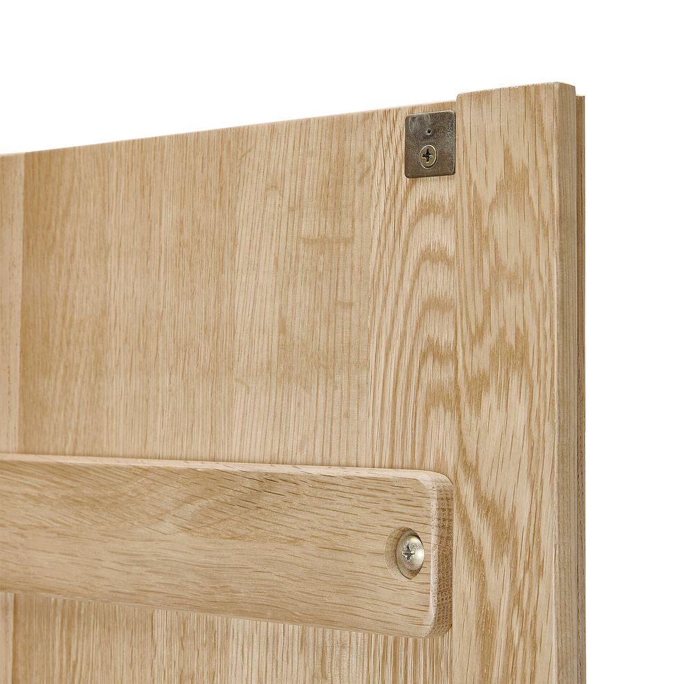 Durham Natural Oak Single Wardrobe 10