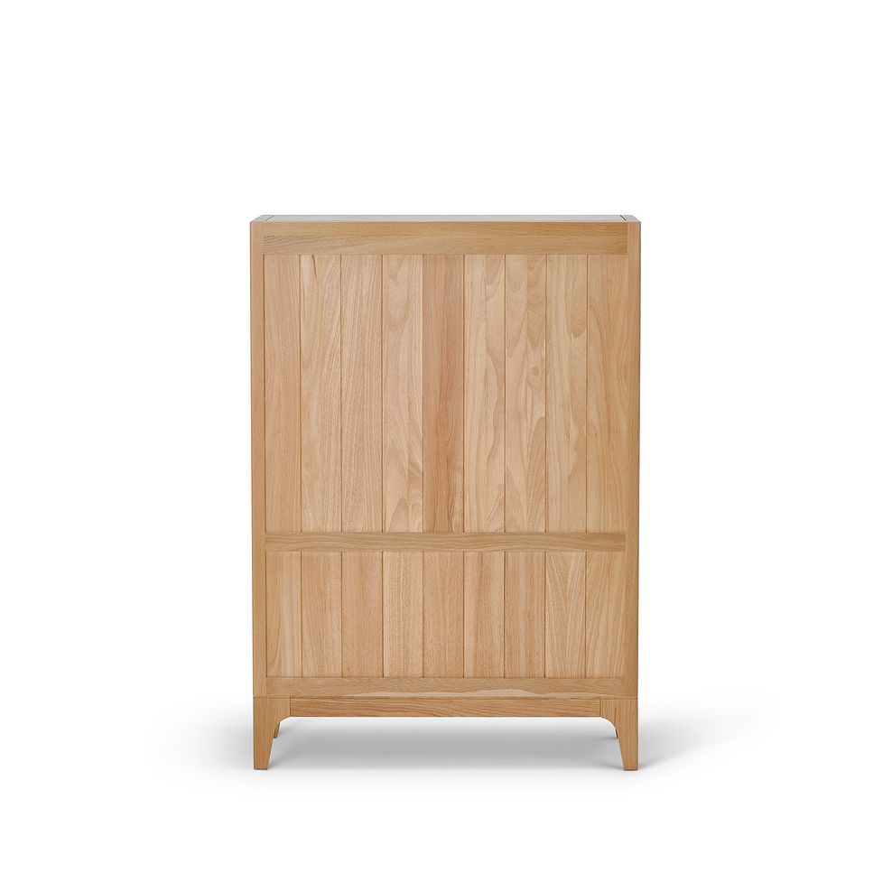 Durham Natural Oak Small Bookcase 4