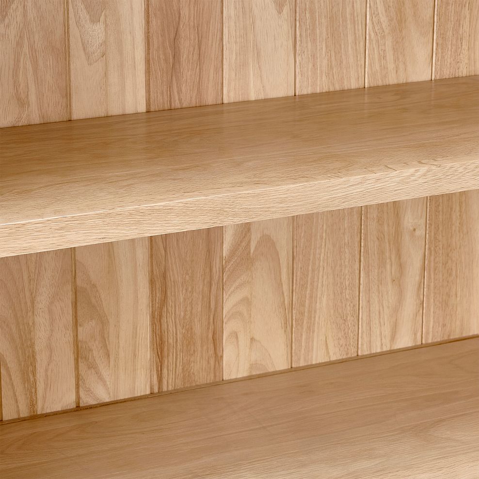 Durham Natural Oak Small Bookcase 6