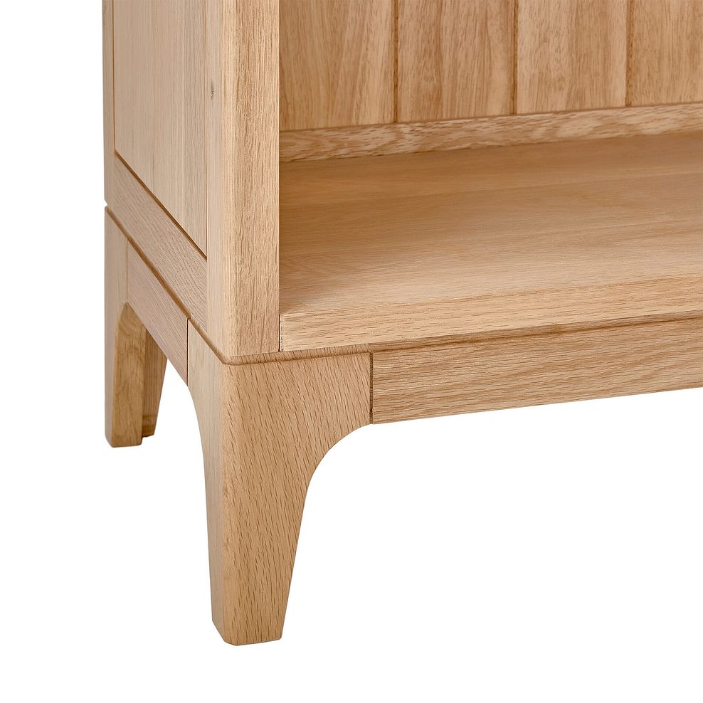 Durham Natural Oak Small Bookcase 7