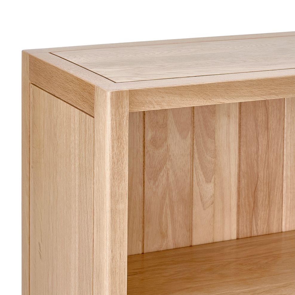 Durham Natural Oak Small Bookcase 8