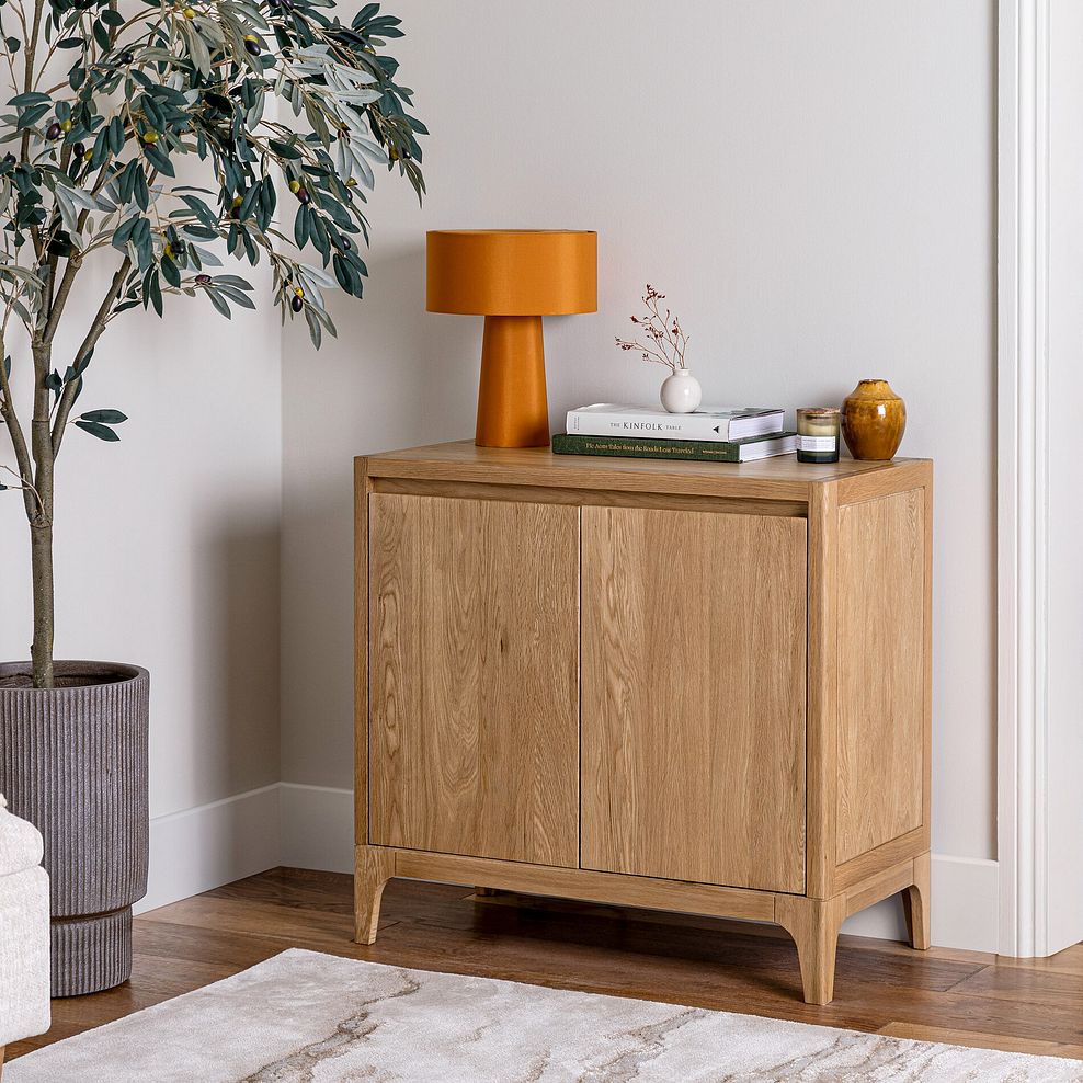 Durham Natural Oak Small Sideboard 3