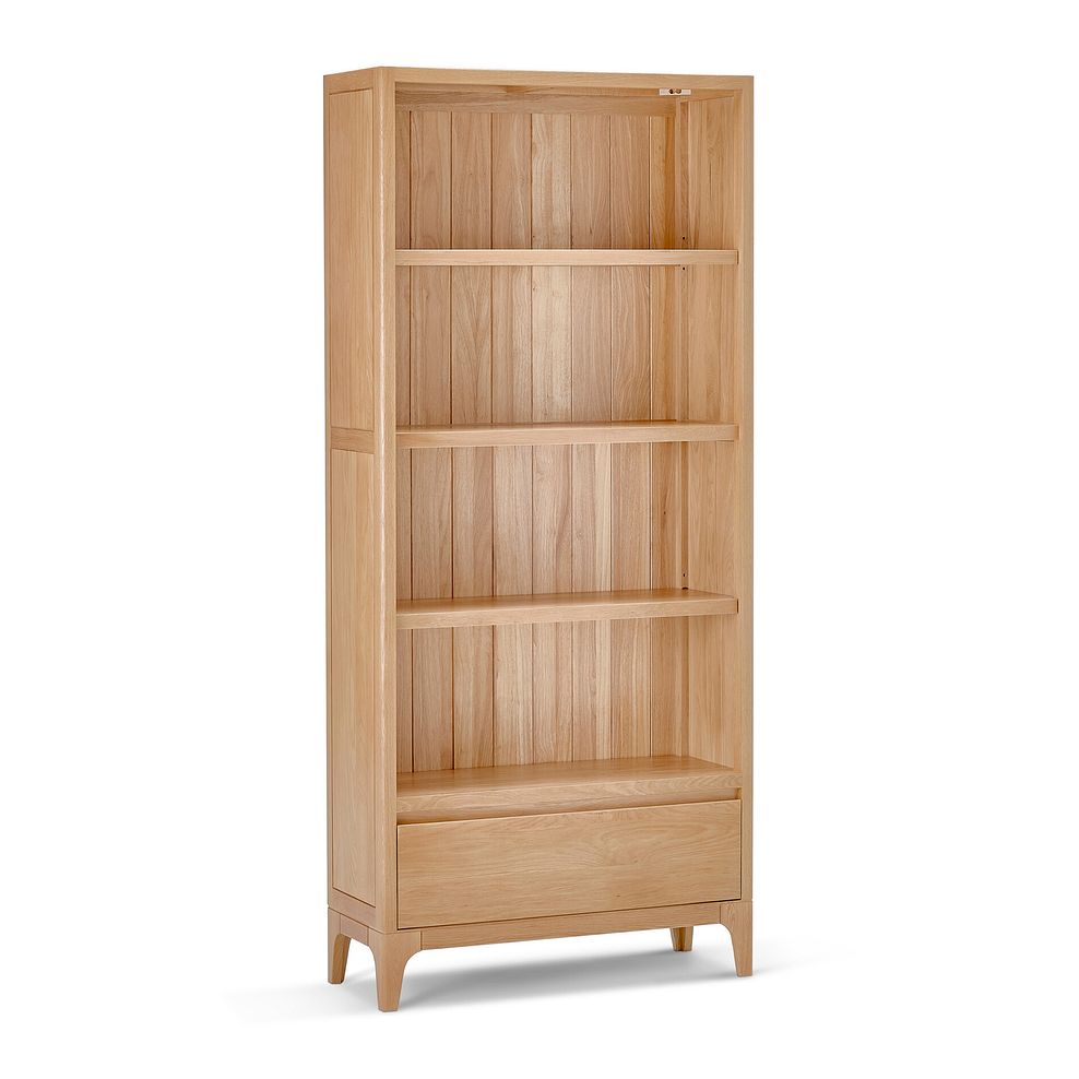 Durham Natural Oak Tall Bookcase 2