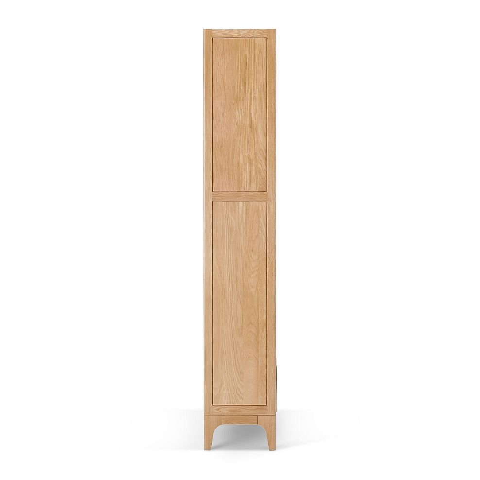 Durham Natural Oak Tall Bookcase 4