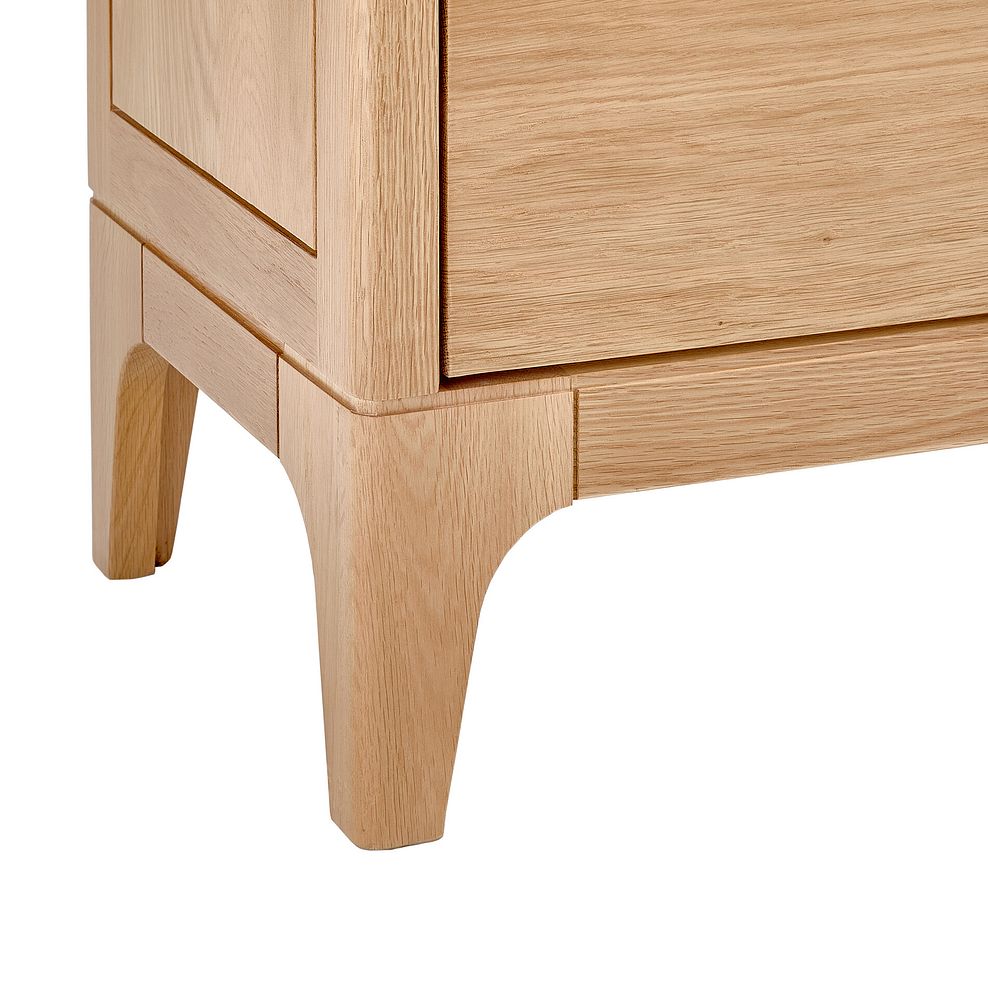 Durham Natural Oak Tall Bookcase 6