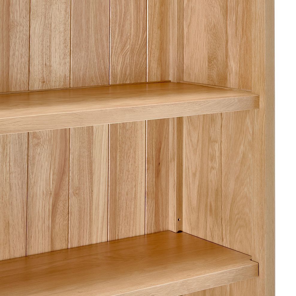 Durham Natural Oak Tall Bookcase 7