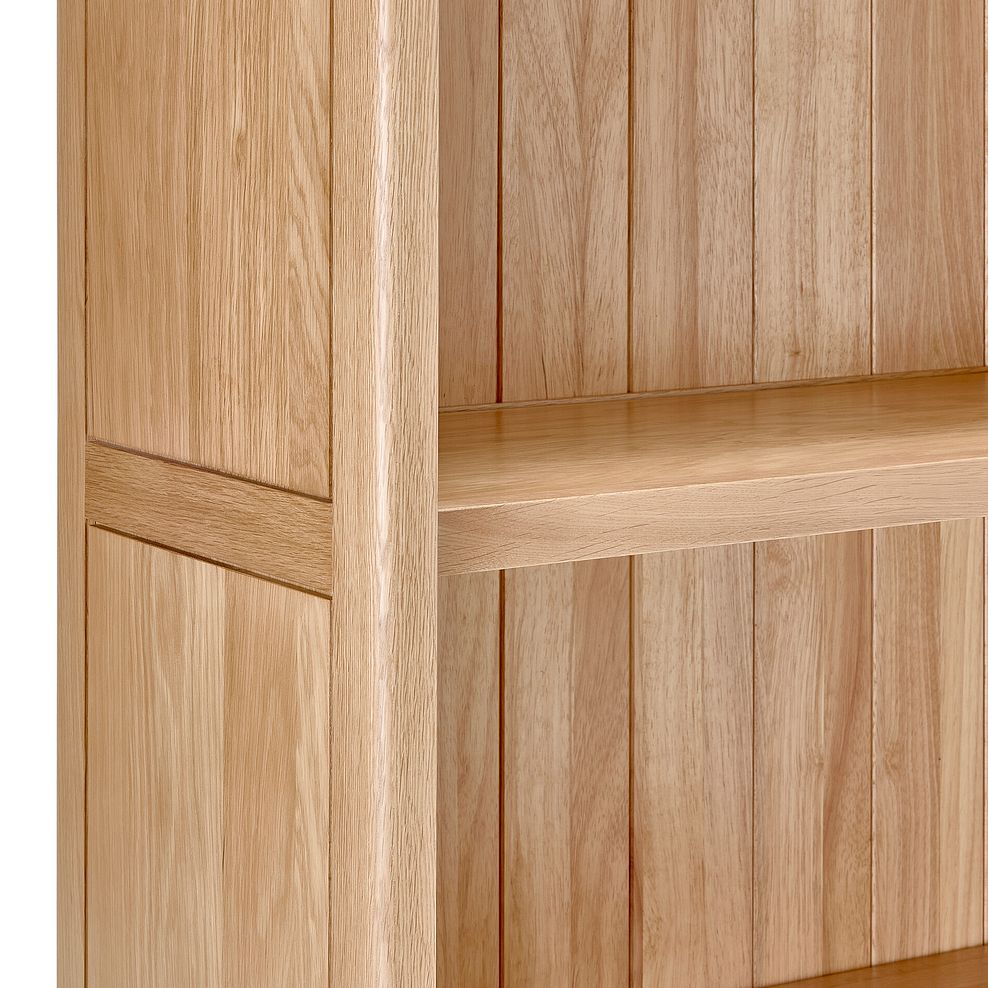Durham Natural Oak Tall Bookcase 10