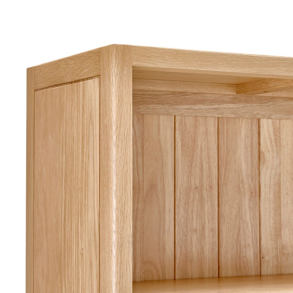 Durham Natural Oak Tall Bookcase 11