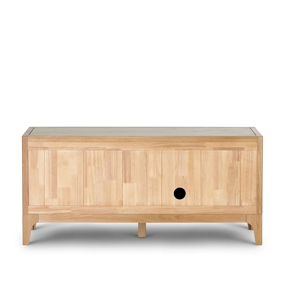 Durham Natural Oak TV Unit 5