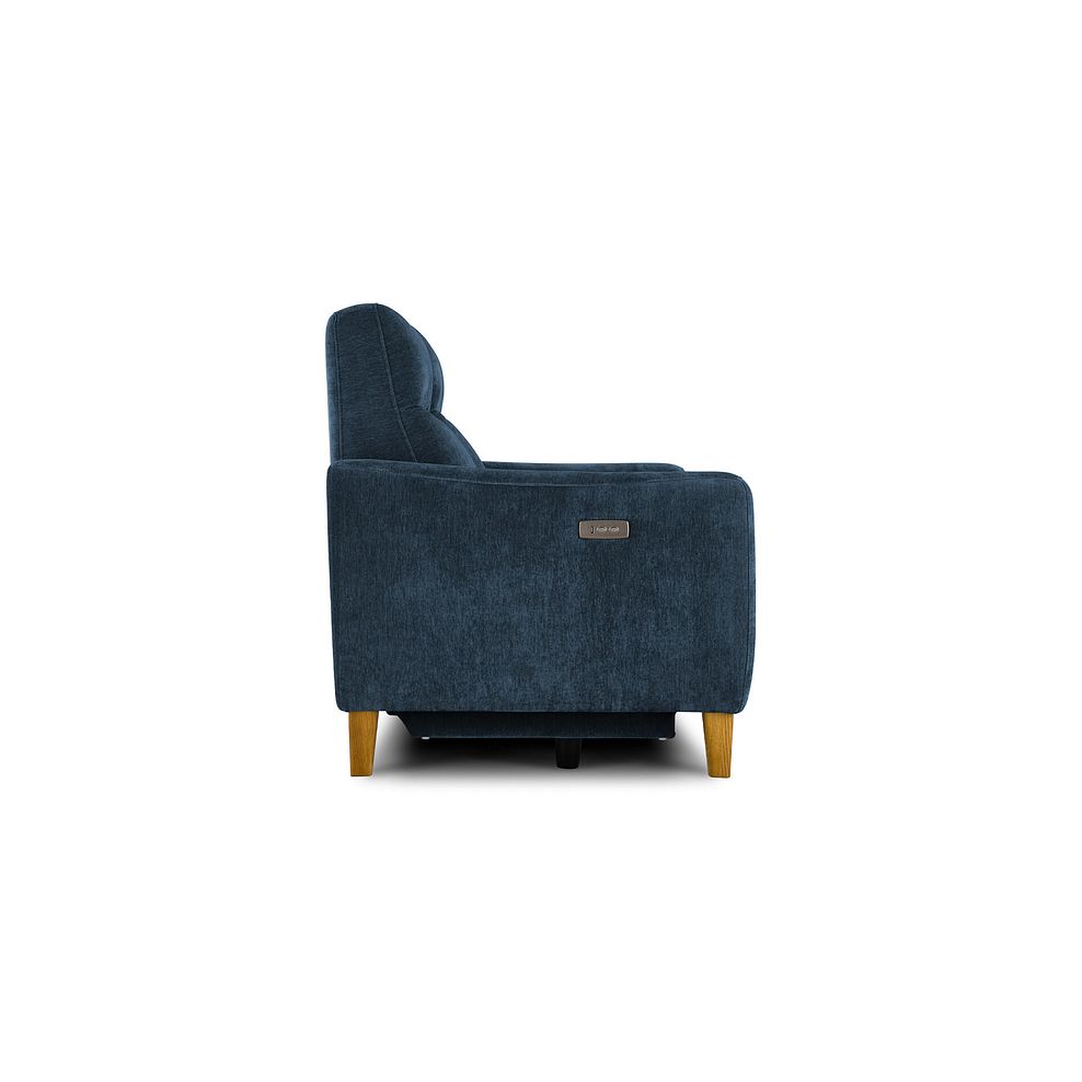 Dylan 2 Seater Electric Recliner Sofa in Amigo Navy Fabric 7