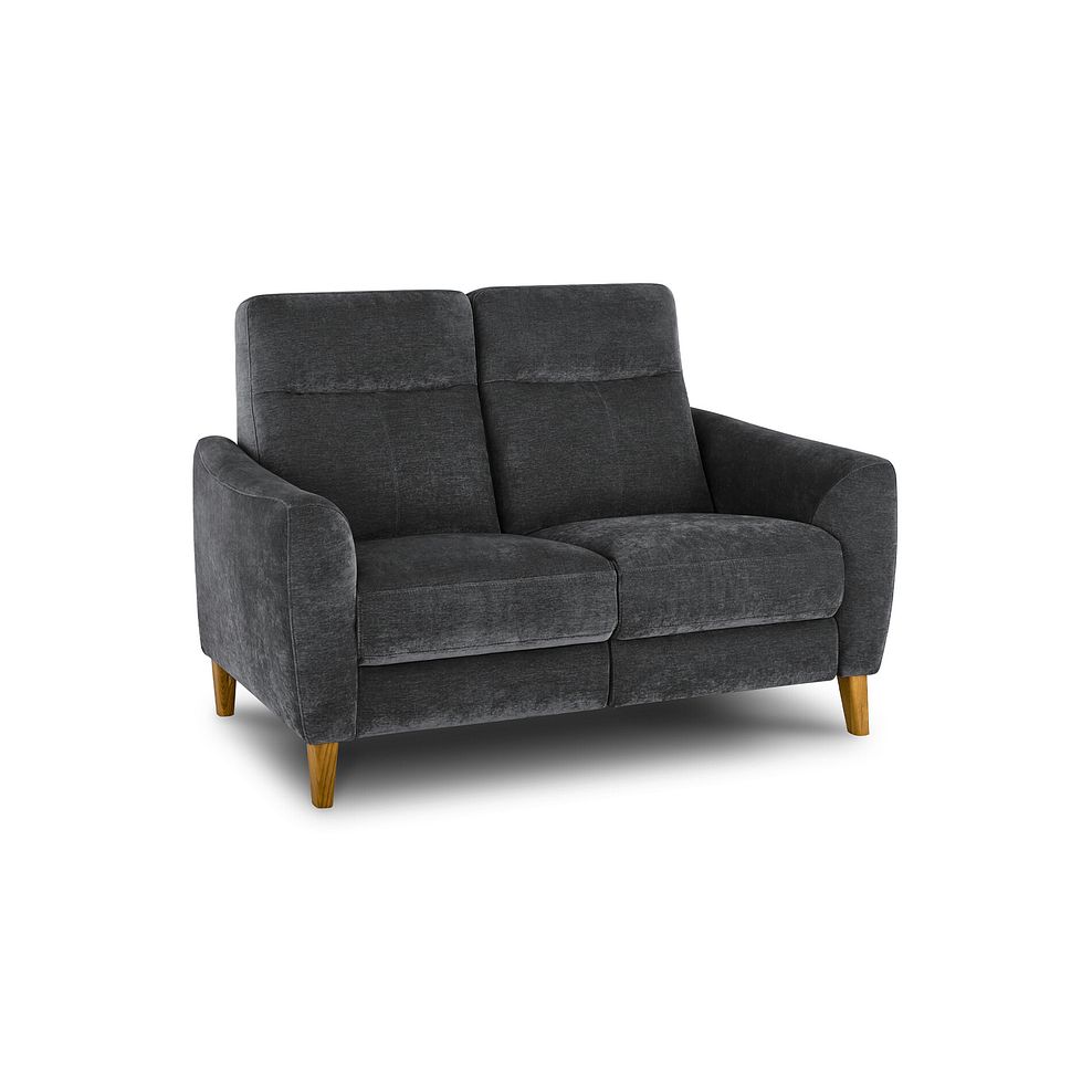 Dylan 2 Seater Sofa in Amigo Coal Fabric 1