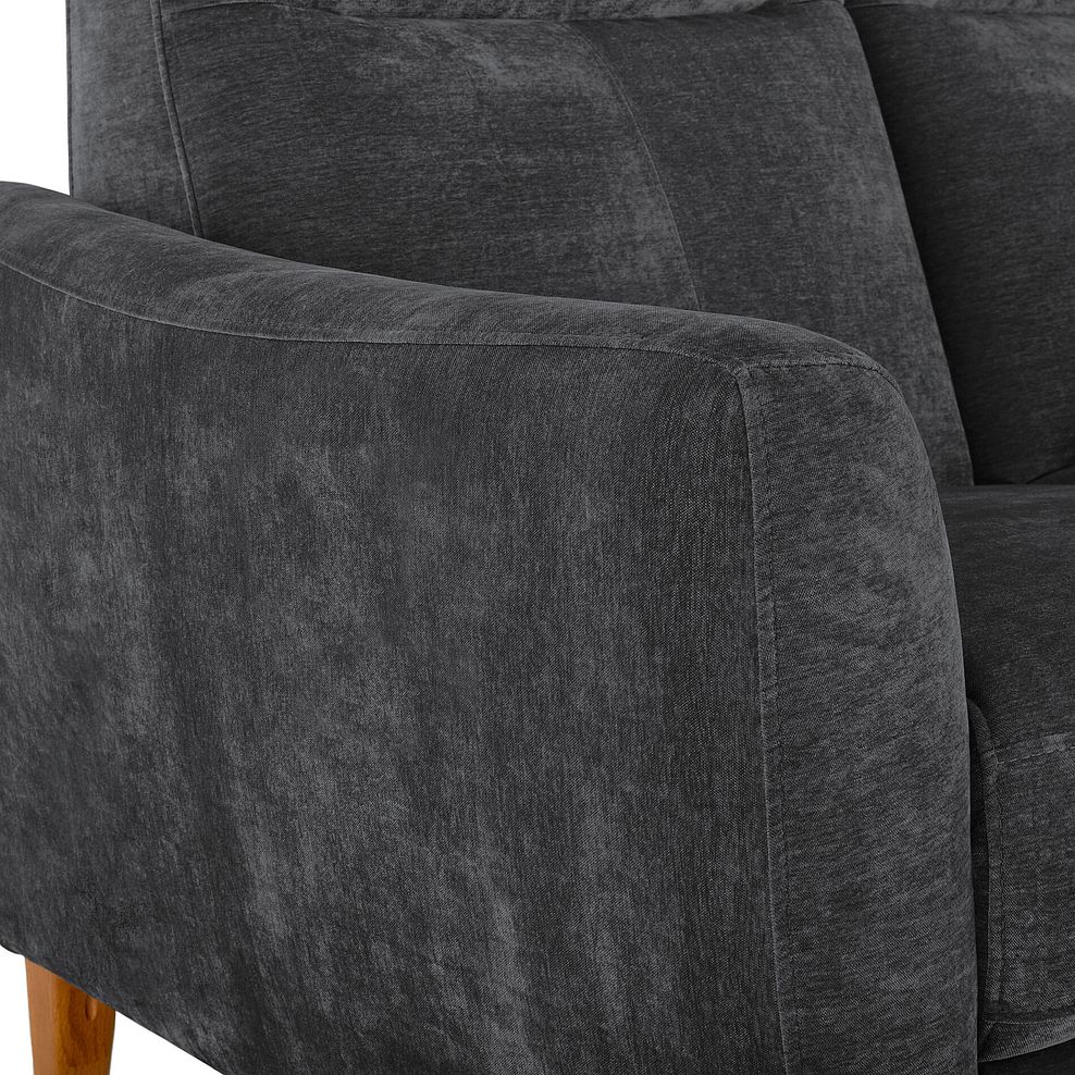 Dylan 2 Seater Sofa in Amigo Coal Fabric 7