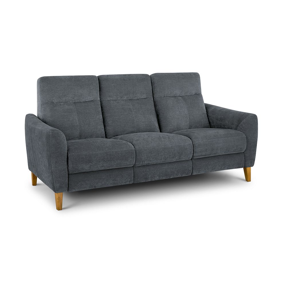 Dylan 3 Seater Sofa in Amigo Coal Fabric 1