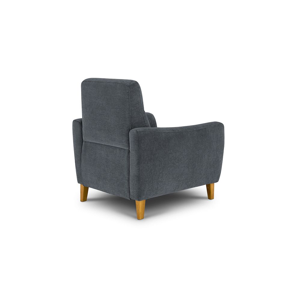 Dylan Armchair in Amigo Coal Fabric 4