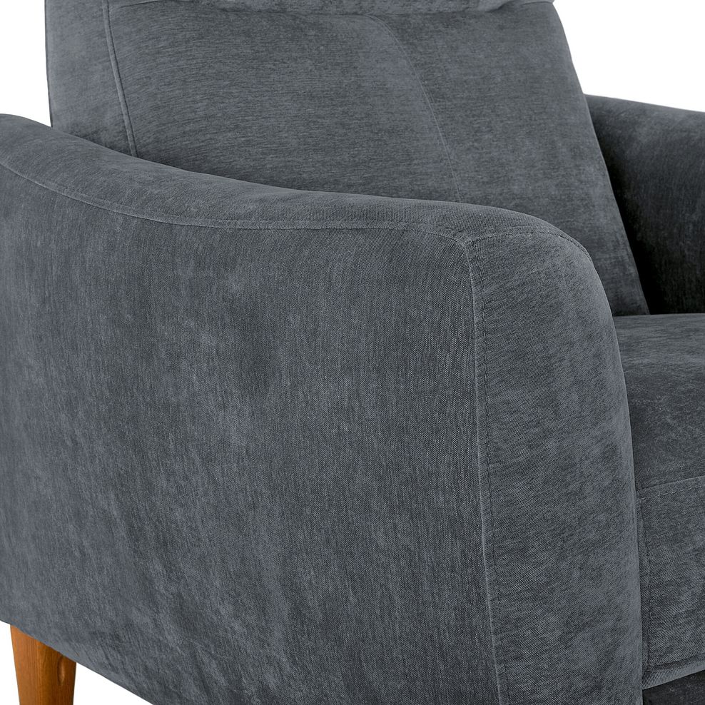 Dylan Armchair in Amigo Coal Fabric 7