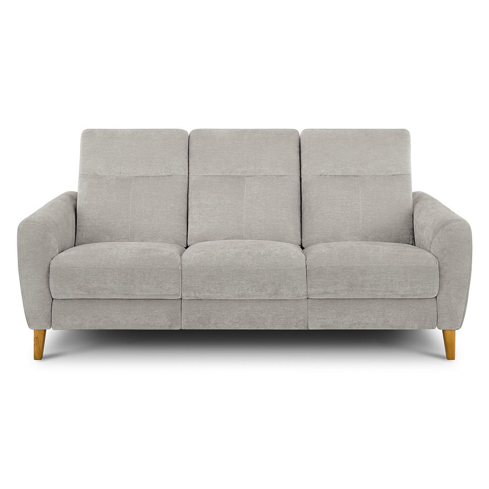 Dylan 3 Seater Sofa in Amigo Dove Fabric 2