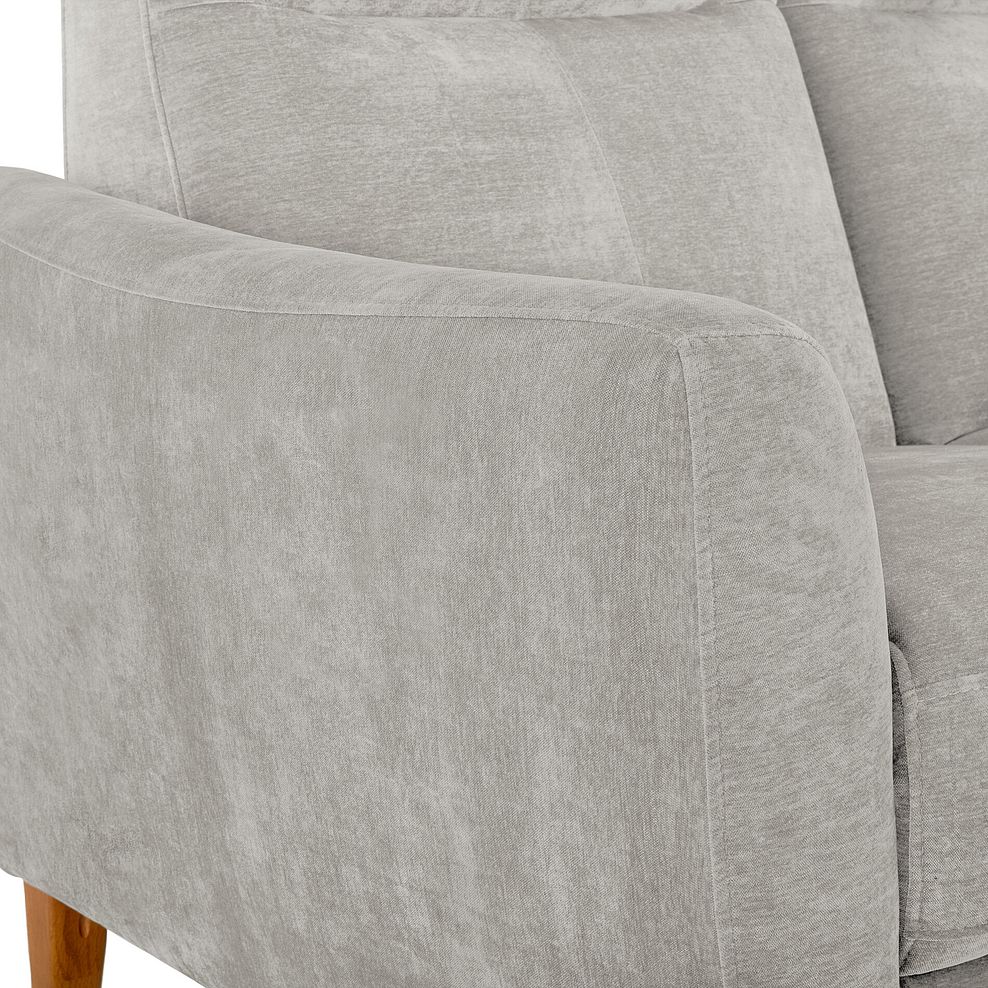 Dylan 3 Seater Sofa in Amigo Dove Fabric 5