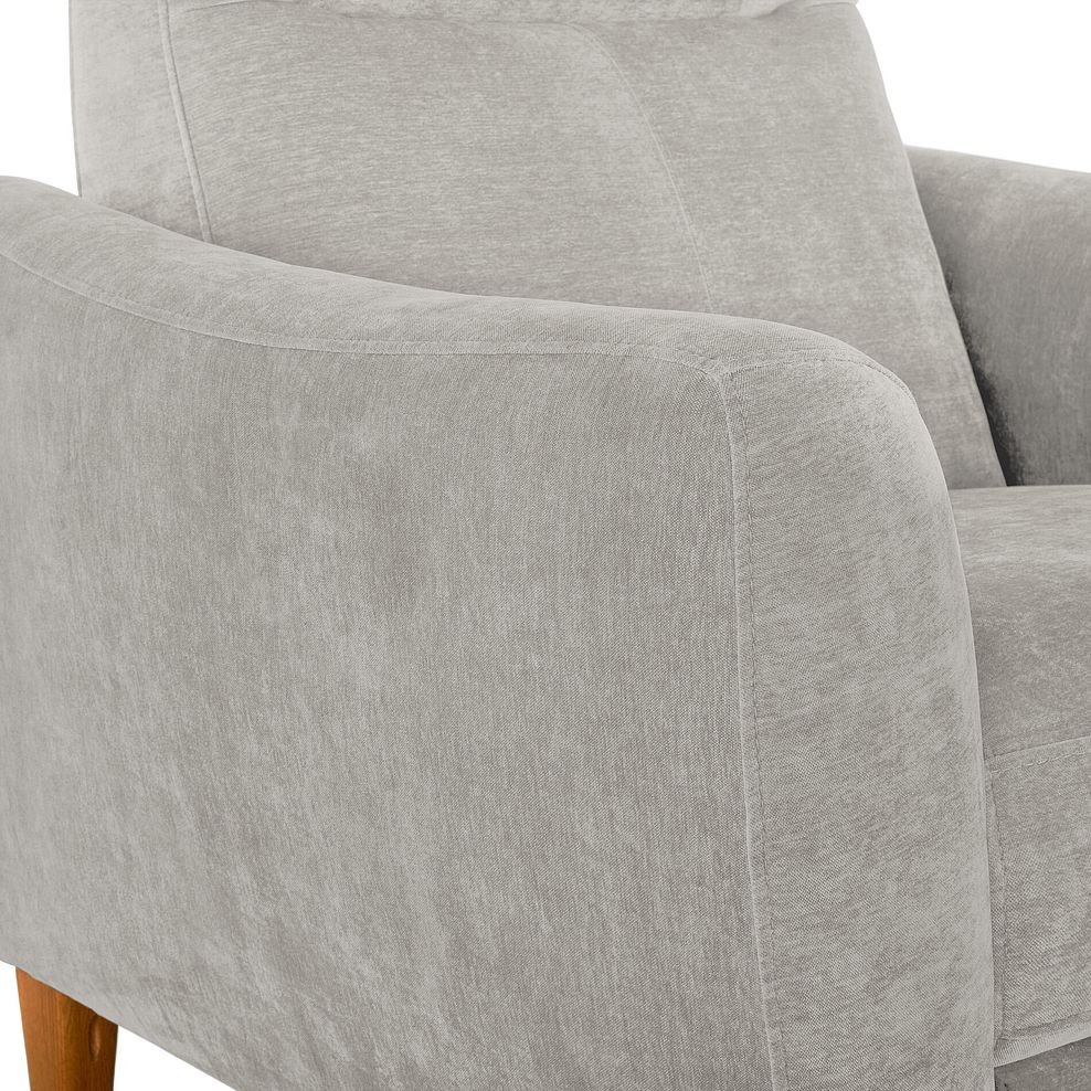 Dylan Armchair in Amigo Dove Fabric 7