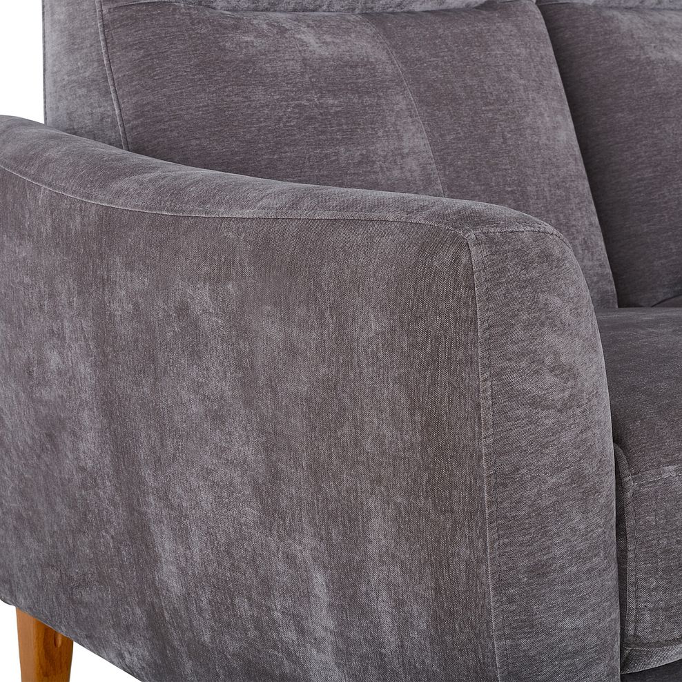Dylan 2 Seater Sofa in Amigo Granite Fabric 7
