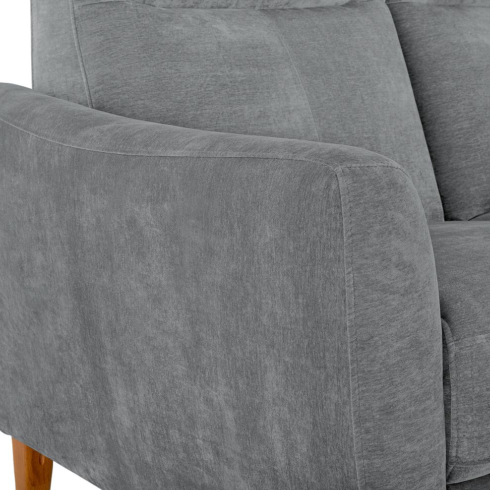 Dylan 2 Seater Sofa in Amigo Granite Fabric 5