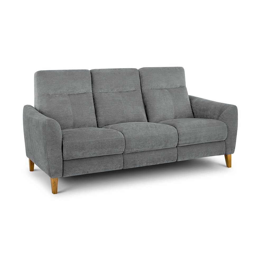 Dylan 3 Seater Sofa in Amigo Granite Fabric 1