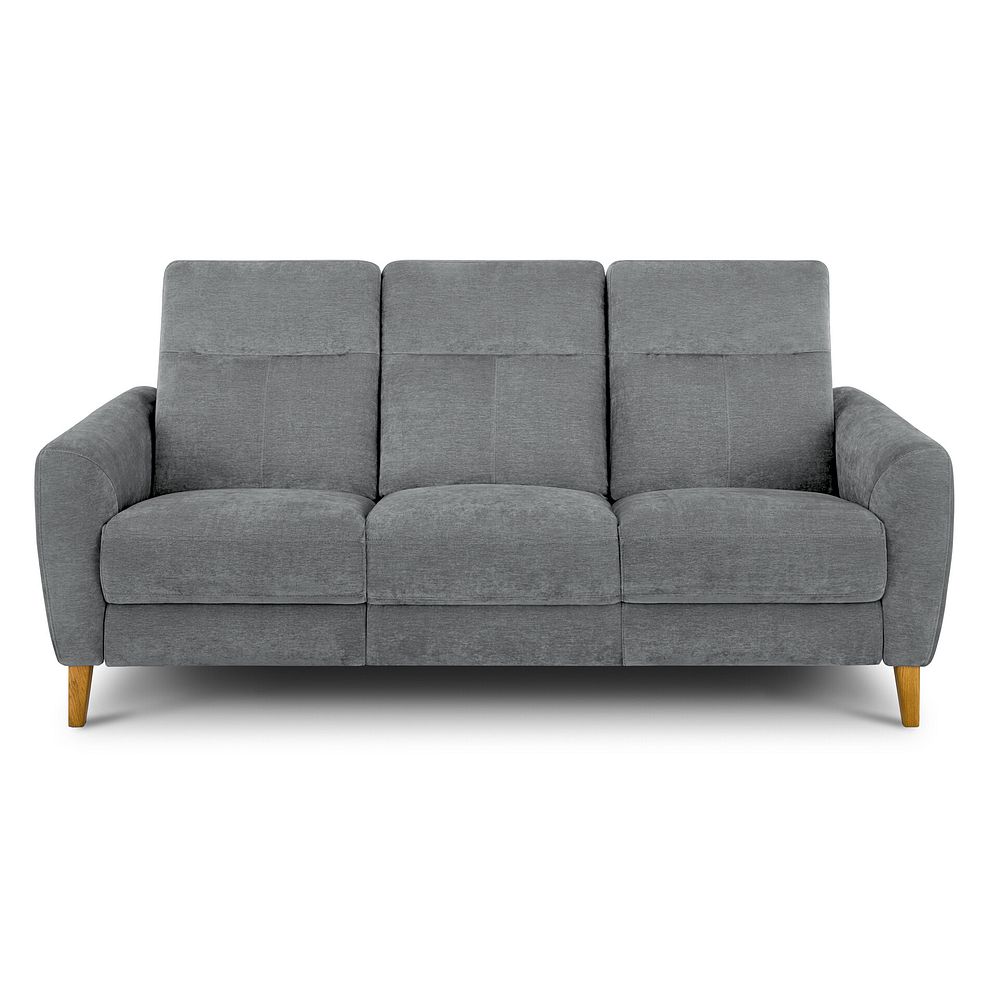 Dylan 3 Seater Sofa in Amigo Granite Fabric 2